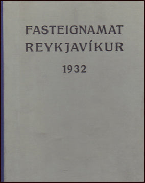 Fasteignamat Reykjavíkur 1932 # 26162