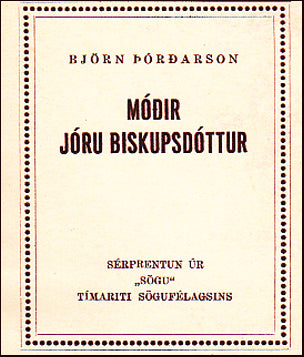Móðir Jóru biskupsdóttur # 26183