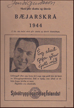 Bæjarskrá 1944 # 40913