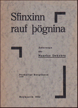 Sfinxinn rauf þögnina # 27449