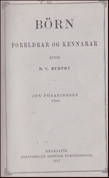 Börn, foreldrar og kennarar # 27514
