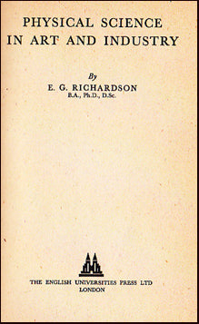 Physical Science in Art and Industry # 27572