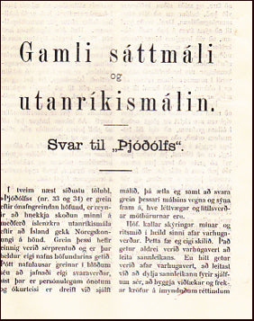 Gamli sáttmáli og utanríkismálin # 27644