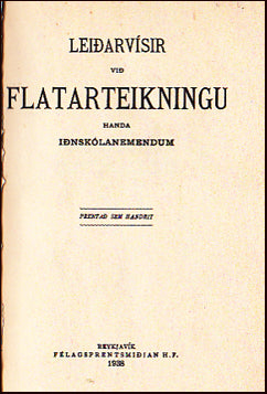 Leiðarvísir við flatarteikningu # 85055