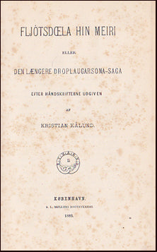 Fljótsdæla hin meiri # 27762