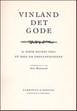 Vinland det gode # 27772