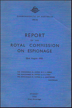 Report of the Royal Commission on Espionage # 27775