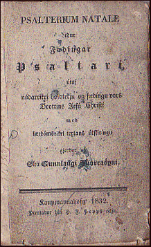 Psalterium Natale edur Fædíngar Psaltari # 27822