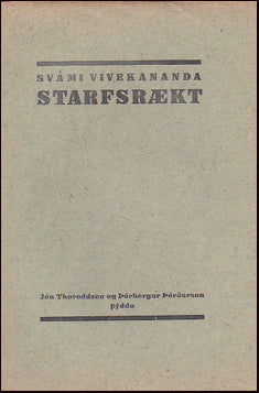 Starfsrækt (Karma-yoga) # 65316