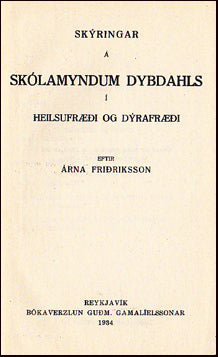 Skýringar á skólamyndum Dybdahls # 28644
