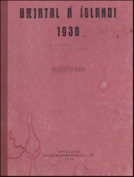 Bæjatal á Íslandi 1930 # 82400