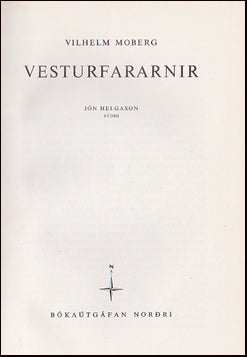 Vesturfararnir # 28705