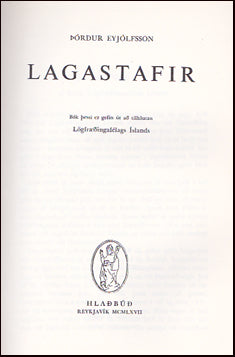 Lagastafir # 52009