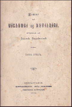 Rímur af Víglundi og Ketilríði # 28807