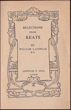 Selections from Keats # 28812