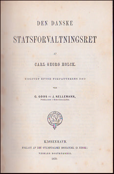 Den danske statsforvaltningsret # 32248