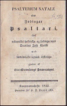 Fædíngar Psaltari # 29156