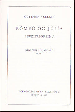 Rómeó og Júlía í sveitaþorpinu # 29646