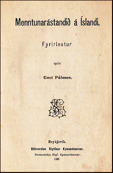 Menntunarástandið á Íslandi # 52970
