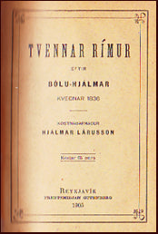 Hjaðníngarímur og Hjálmarskviða # 15296