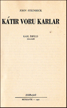 Kátir voru karlar # 71979