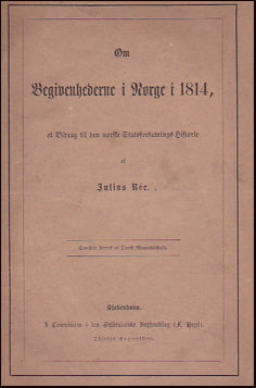 Om Begivenhederne i Norge i 1814 # 30366