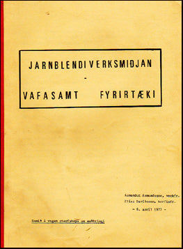 Járnblendiverksmiðja vafasamt fyrirtæki # 30373