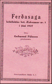 Ferðasaga leikflokks bst. Æskunnar # 30459