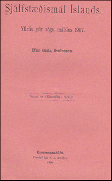 Sjálfstæðismál Íslands # 30577