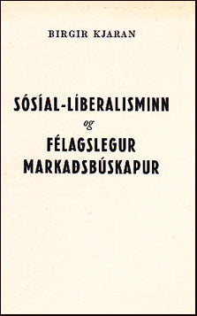 Sósíal-líberalisminn og félagslegur markaðsbúskapur # 30622