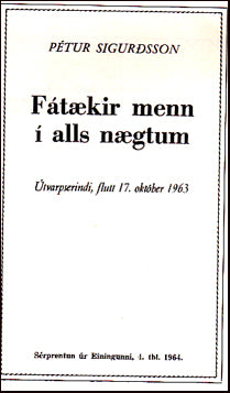 Fátækir menn í alls nægtum # 30670