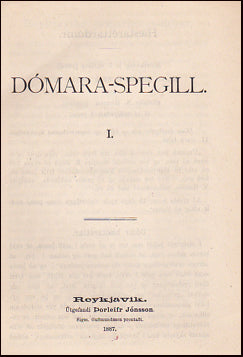 Dómara-Spegill # 30820