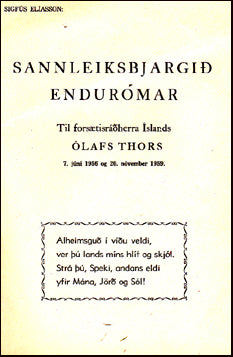 Sannleiksbjargið endurómar # 30843