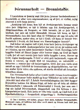 Þórunnarstaðir – Brennistaðir # 30921