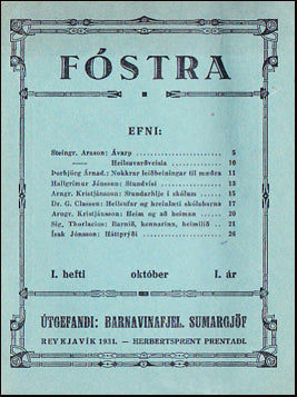 Fóstra # 31003