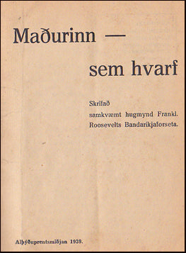 Maðurinn sem hvarf # 31562