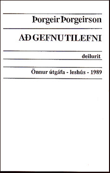 Að gefnu tilefni # 31626