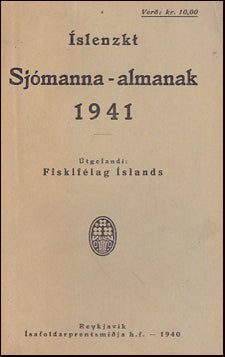 Íslenzkt sjómanna-almanak 1941 # 52959