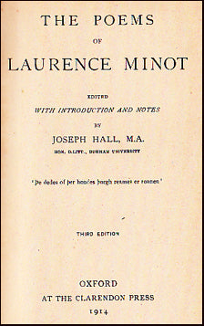 The Poems of Laurence Minot # 31779