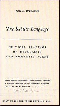 The Subtler Language # 31829