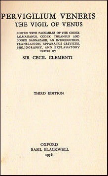 Pervigilium Veneris # 31851