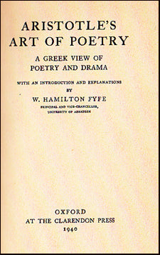 Aristole´s Art of Poetry # 31869