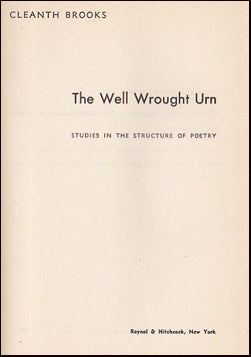 The Well Wrought Urn # 31897