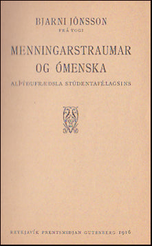 Menningarstraumar og ómenska # 54005