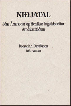 Niðjatal Jóns Árnasonar og Herdísar Ingjaldsdóttur # 73821