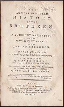 The Ancient and Modern history of the Brethren # 32570