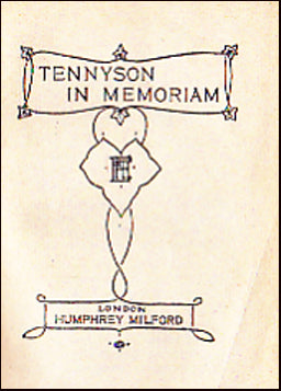 Tennyson. In memoriam # 33069