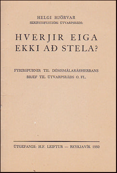 Hverjir eiga ekki að stela? # 59362