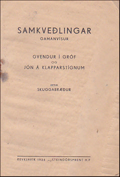 Samkveðlingar # 33524