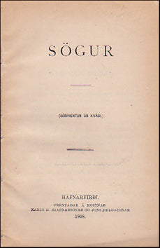 Sögur. Sérprentun úr Kvási # 74907
